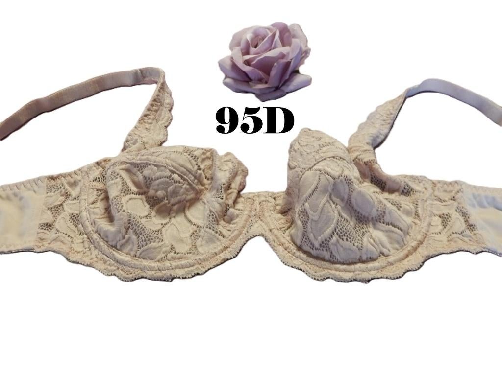(61)- soutien gorge femme t.95D rose, Ophalen of Verzenden, Roze, BH