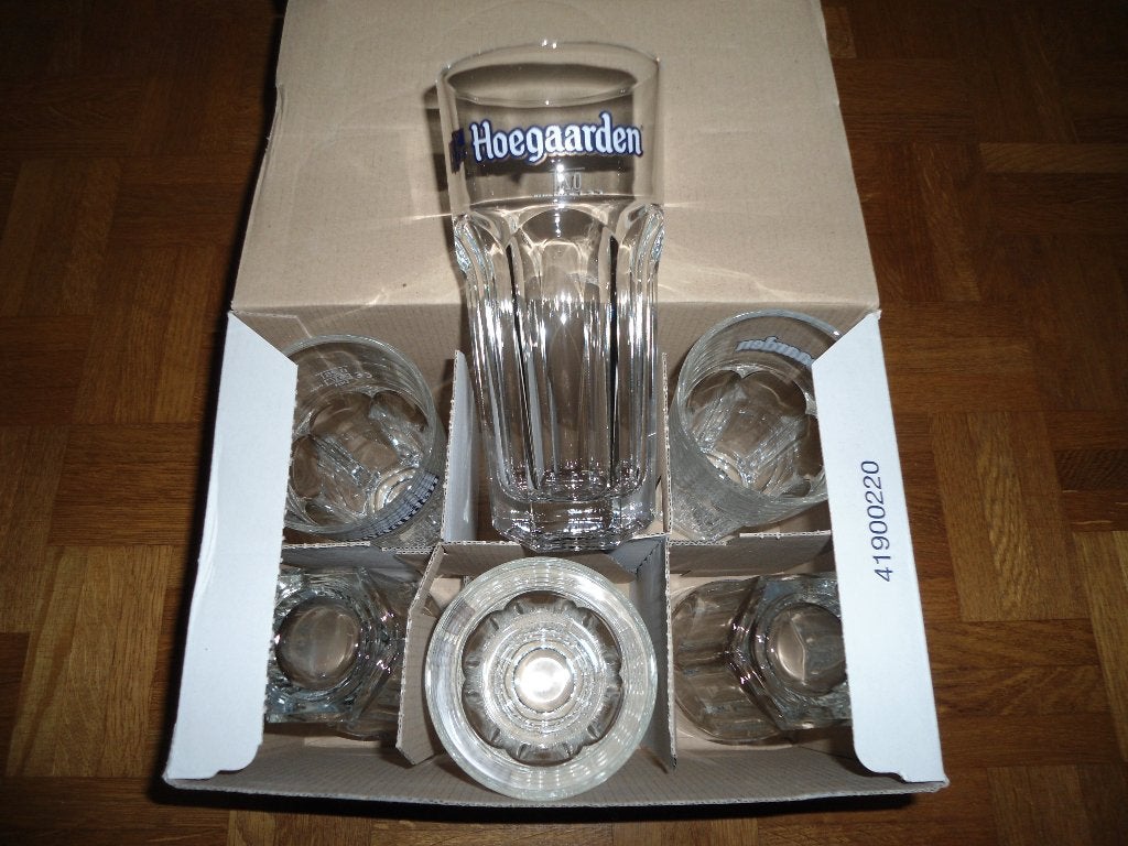 bierglazen allerlei nieuw, Verzamelen, Ophalen of Verzenden, Nieuw, Glas of Glazen