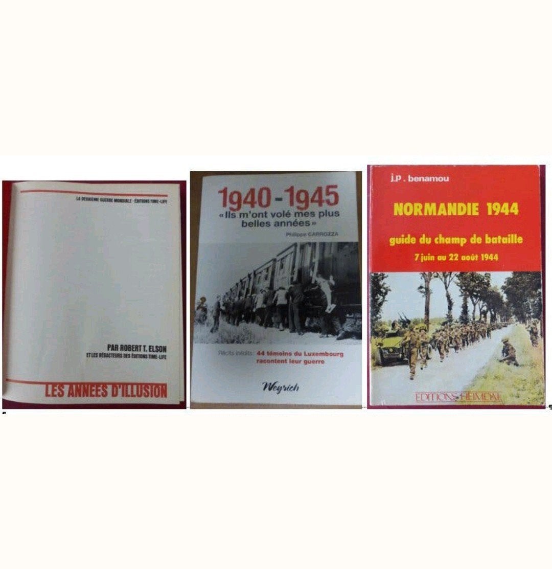 boeken WO ll + Henry's dagboek, Livres, Envoi
