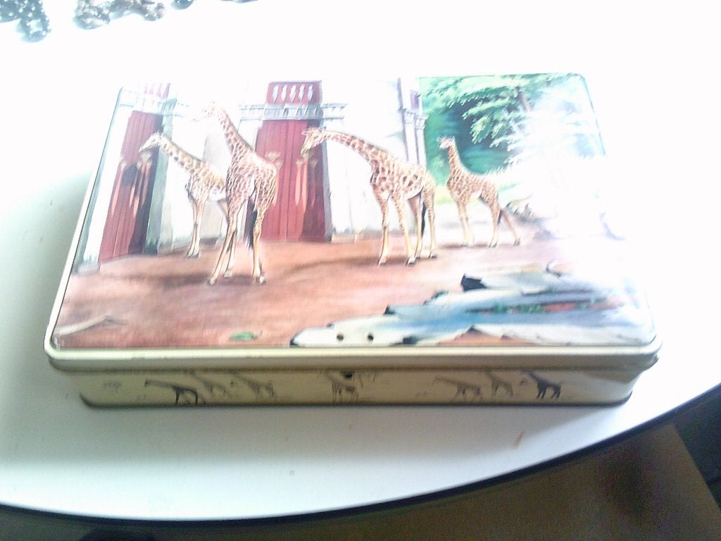 blikken doos zoo antwerpen mattougin antwerpen, Ophalen, Zo goed als nieuw, Overige, Overige merken