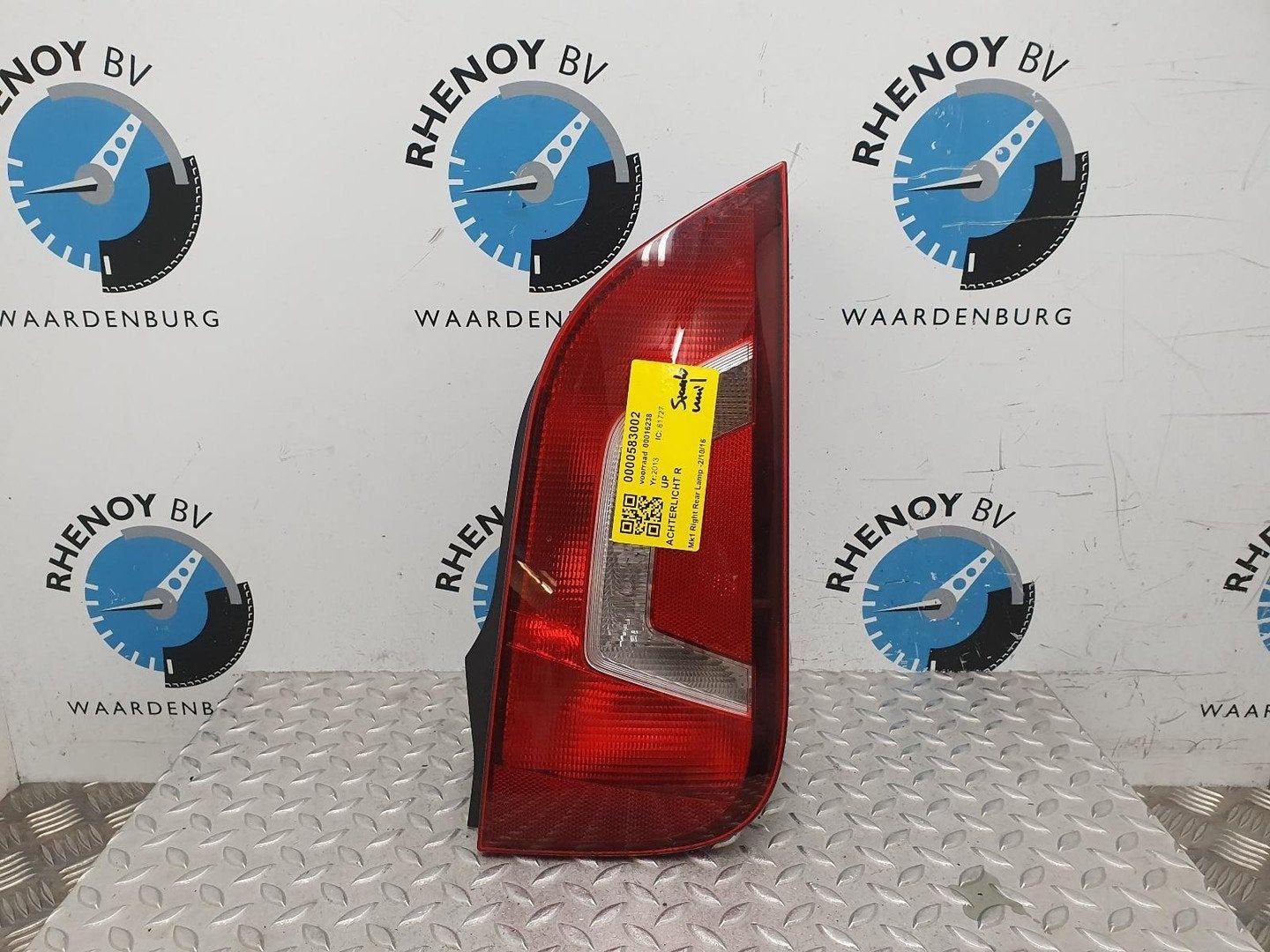 VOLKSWAGEN UP 121 1.0 move up! ACHTERLICHT R 2013, Auto-onderdelen, Ophalen of Verzenden, Gebruikt, Stiba lid
