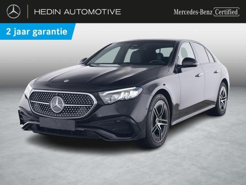 Mercedes-Benz E-klasse 300 DE Berline AMG Line | Night Pack, Auto's, Automaat, Gebruikt, Zwart, Zwart
