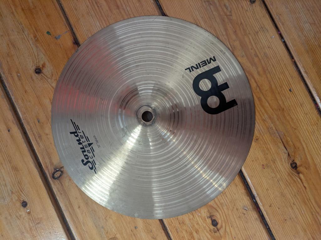 Meinl Soundcaster 10" splash, Muziek en Instrumenten, Drumstellen en Slagwerk, Ophalen