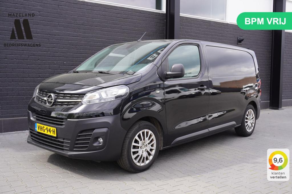 Opel Vivaro 1.5 CDTI 120PK L2 - EURO 6 - Airco - Navi - Crui, Auto's, Parkeersensor, Zwart, Bedrijf, 172 g/km