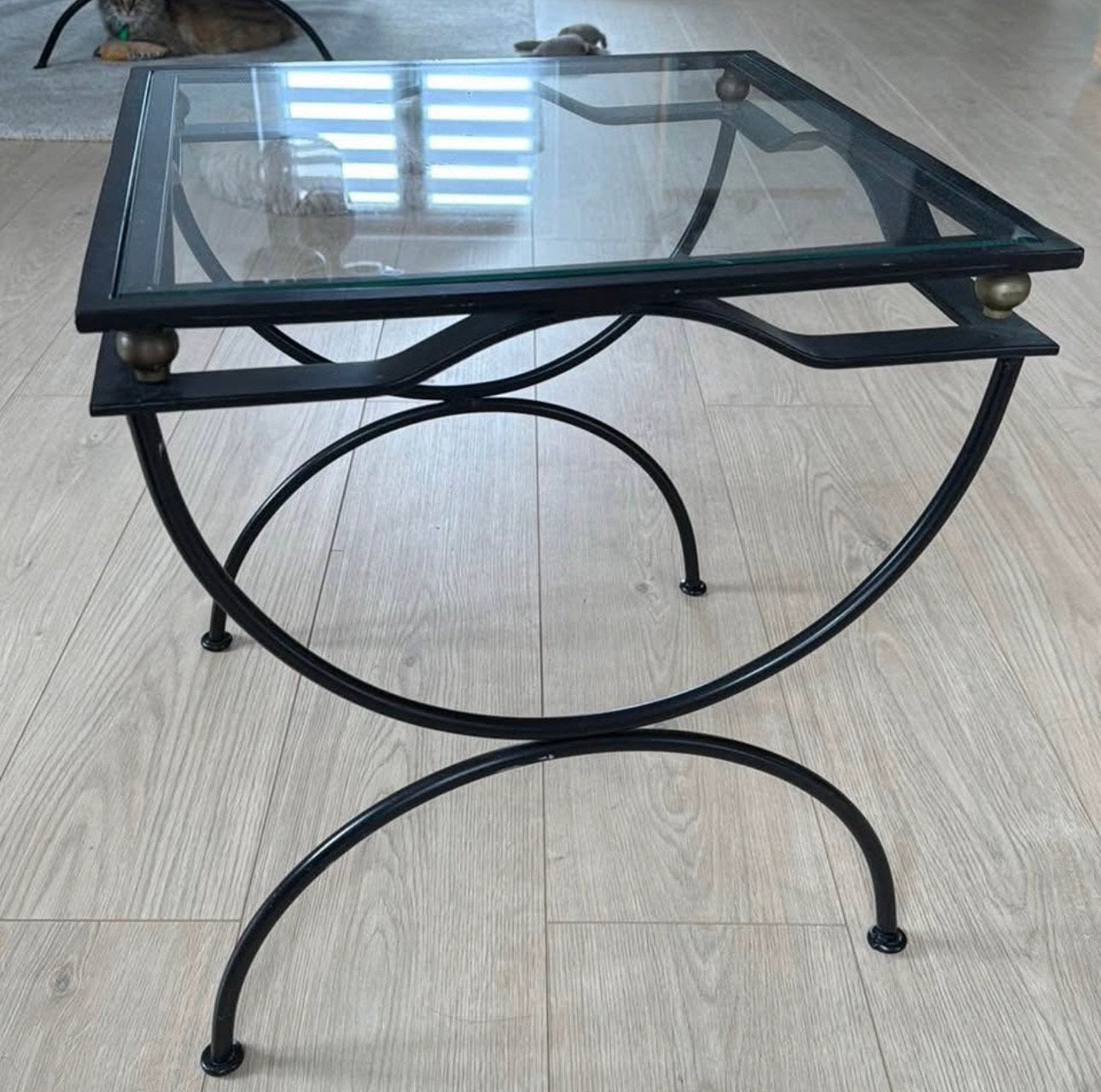 Table d’appoint, Enlèvement, Utilisé, Verre