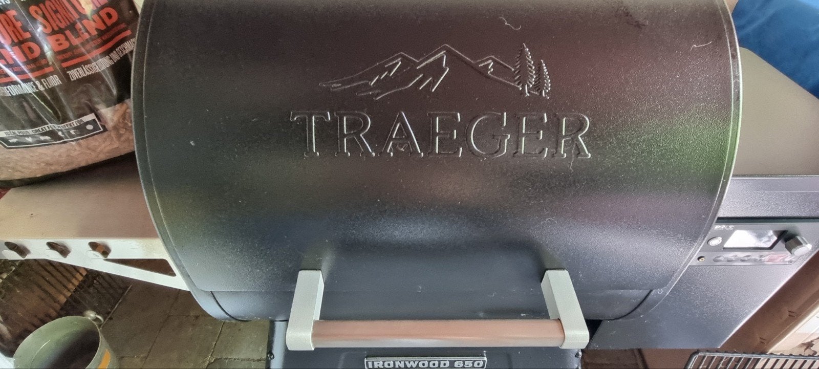 Pellet smoker TRAEGER IRONWOOD, Tuin en Terras, Ophalen