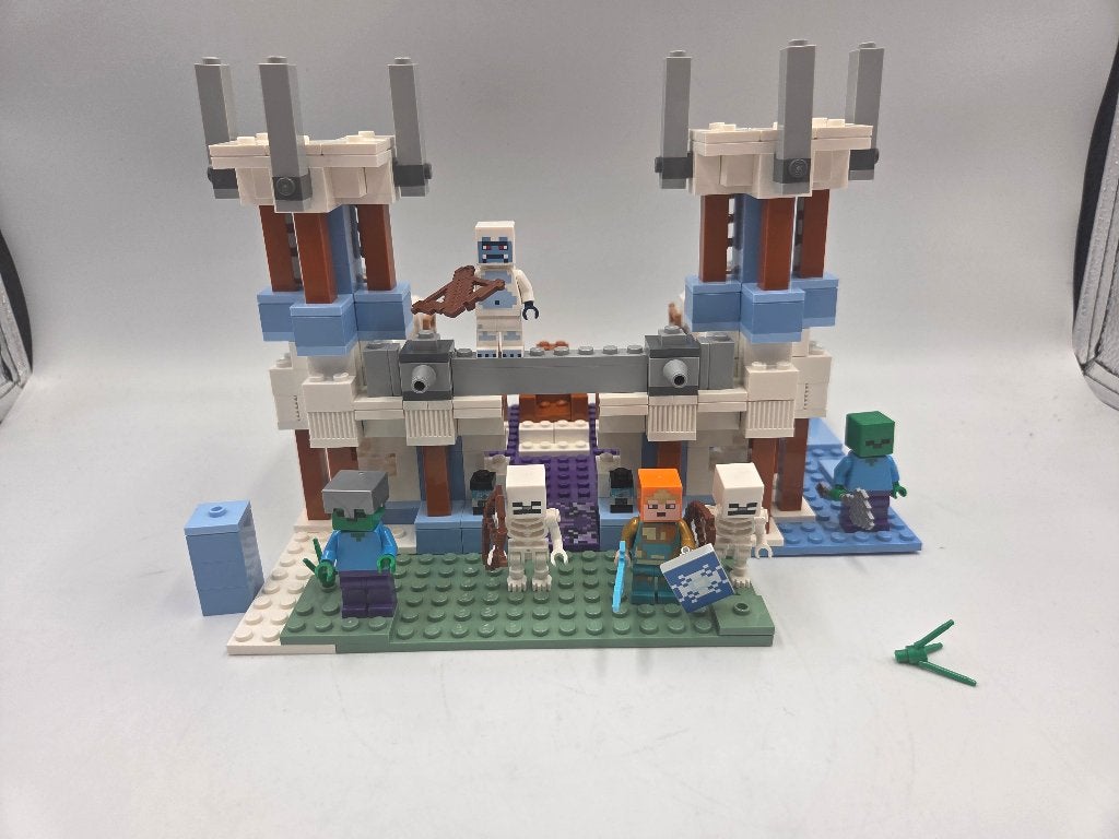 Lego Mincraft 21186 The Ice Castle, Minecraft, Lego, Ophalen of Verzenden, Zo goed als nieuw