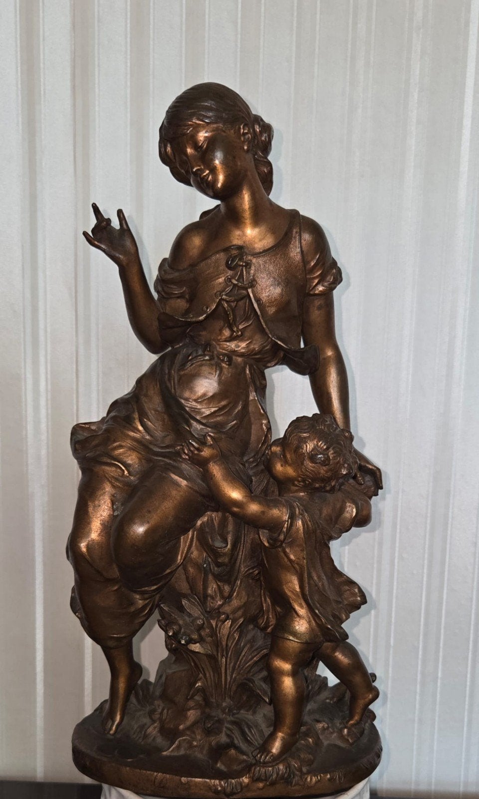 Beeld familie Moreau, Antiek en Kunst, Ophalen, Beeld