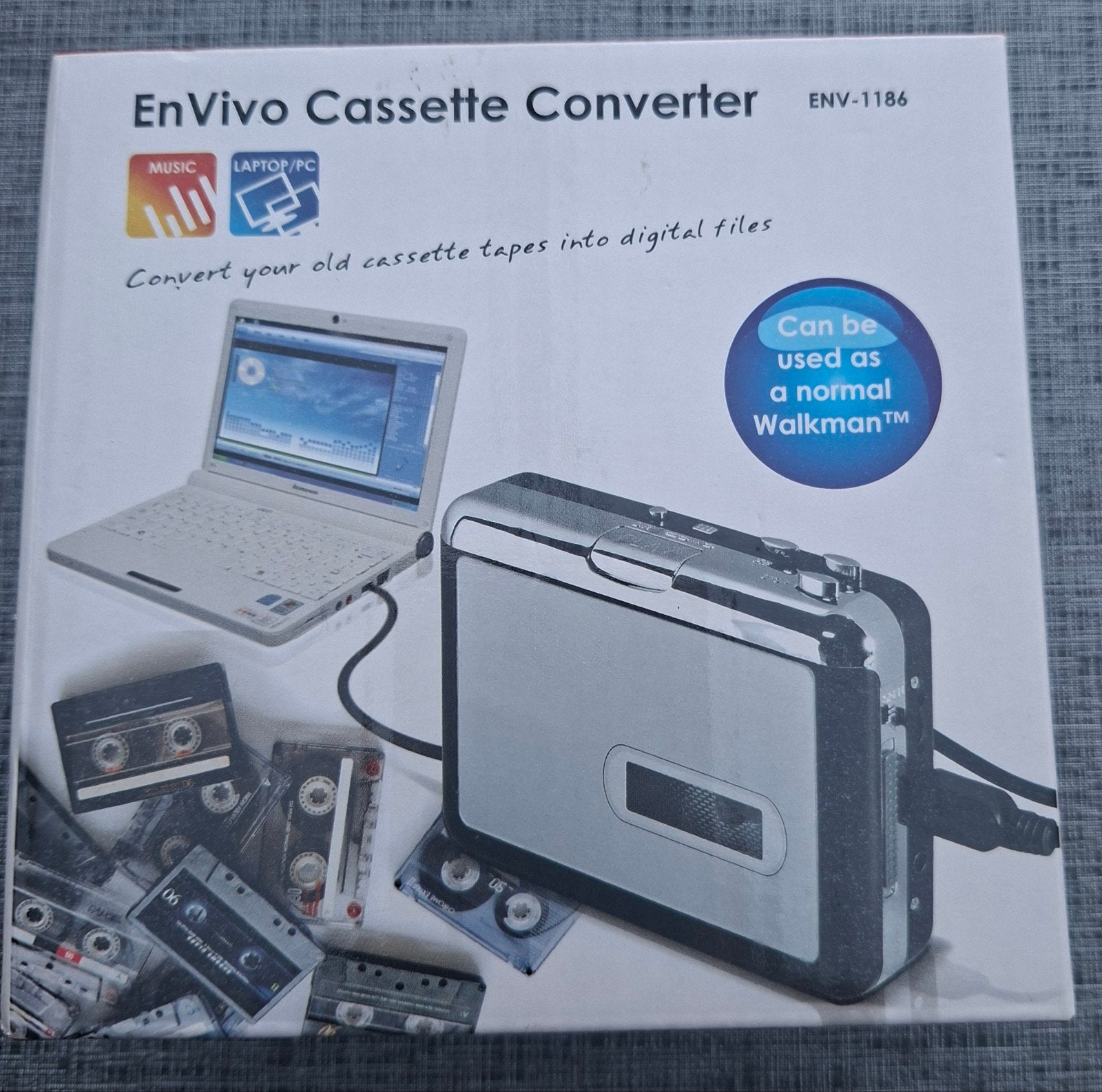 Envivo cassette converter, Ophalen of Verzenden, Nieuw