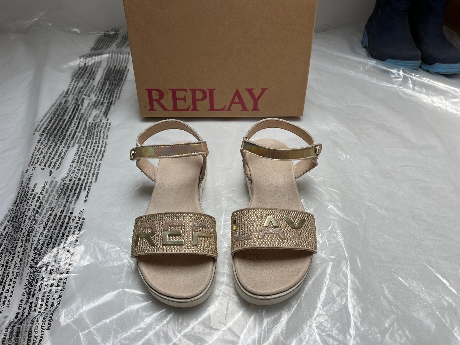 Meisjes sandalen Replay maat 37, Ophalen of Verzenden, Zo goed als nieuw