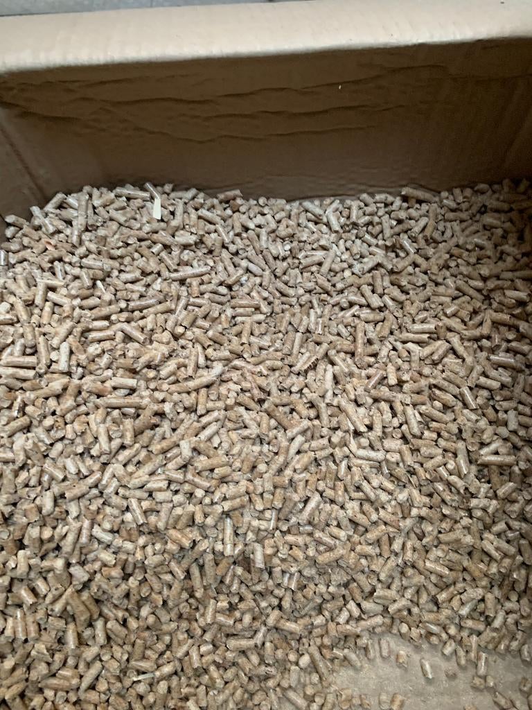 houtpellets, Ophalen