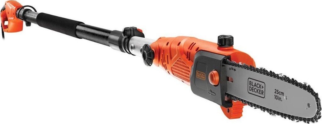 Black+Decker Elektrische Kettingzaag PS7525-QS - 800W - 25cm, Ophalen, Minder dan 30 mm, Kettingzaag, 600 tot 1200 watt