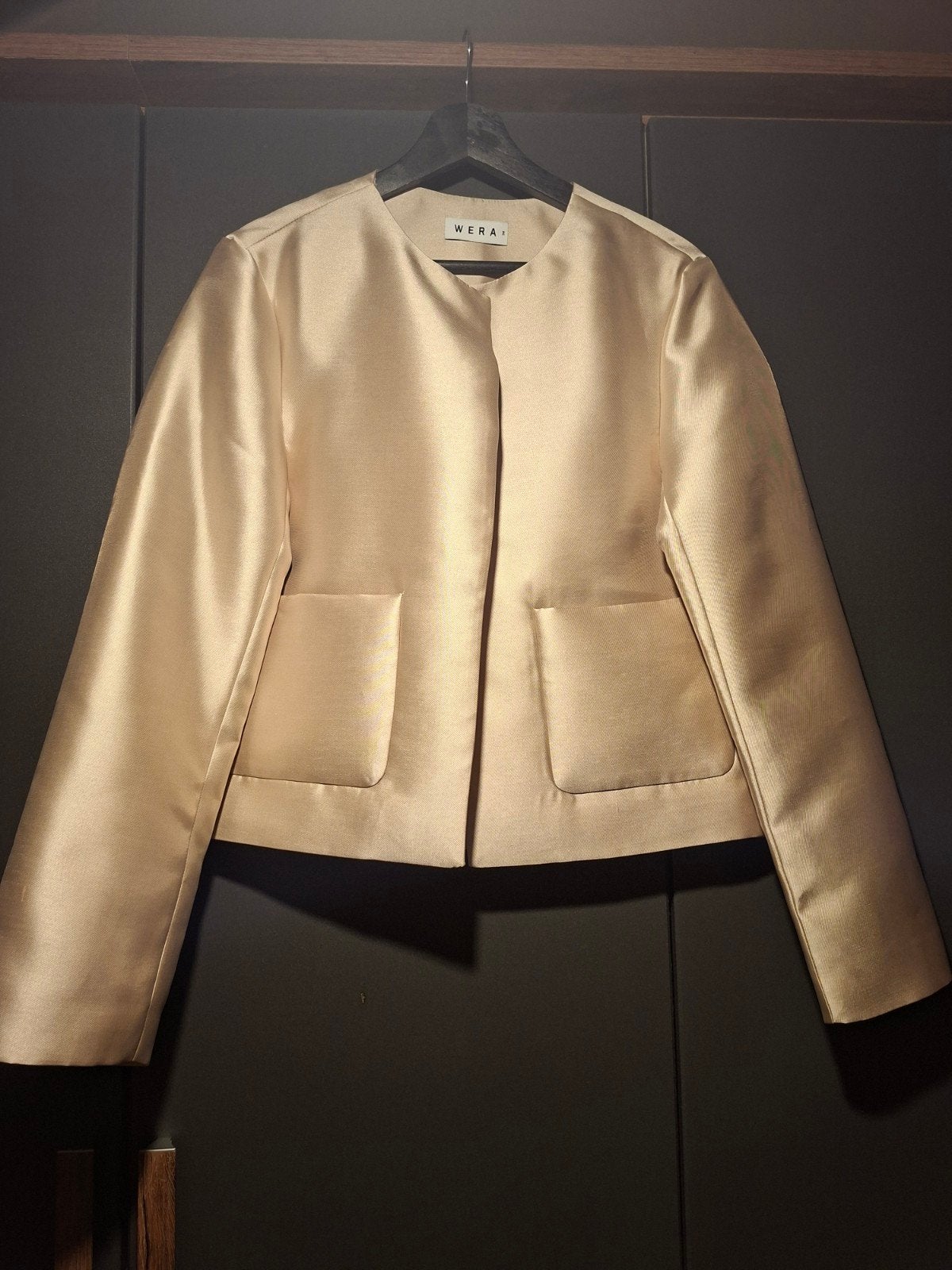 Goudkleurig vestje Wera - nieuw - 34/36, Enlèvement