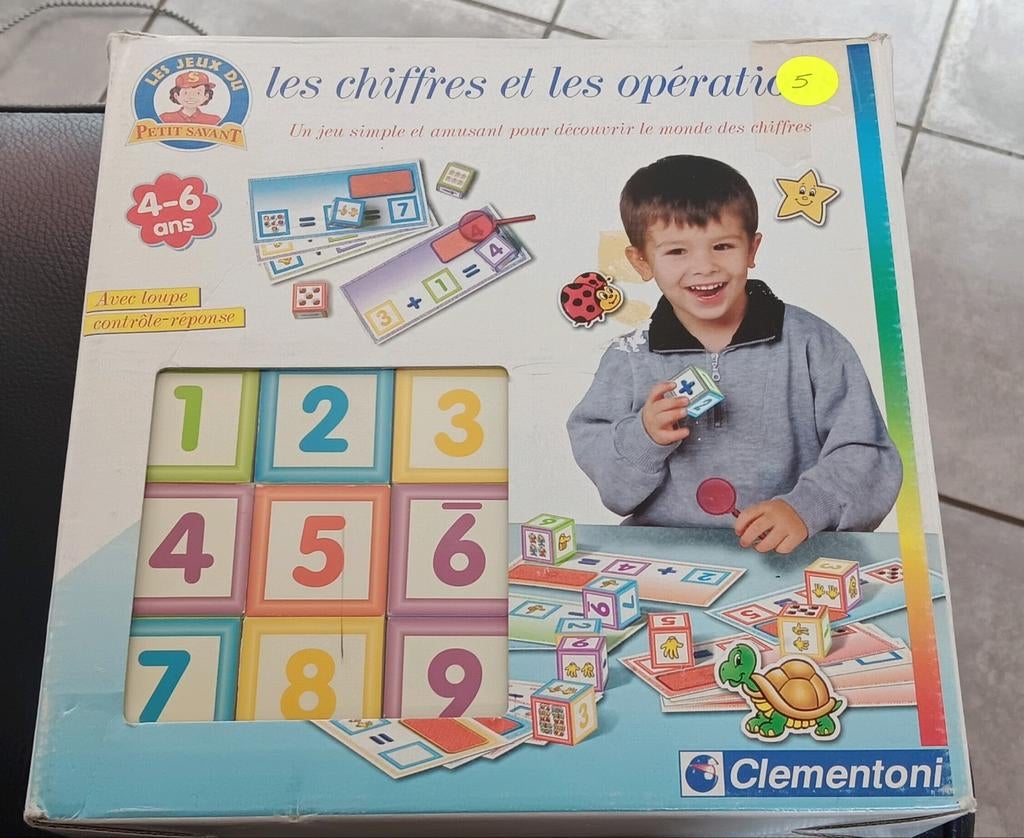 Jeu: Les chiffres et les opérations, Enlèvement, Utilisé, Compter