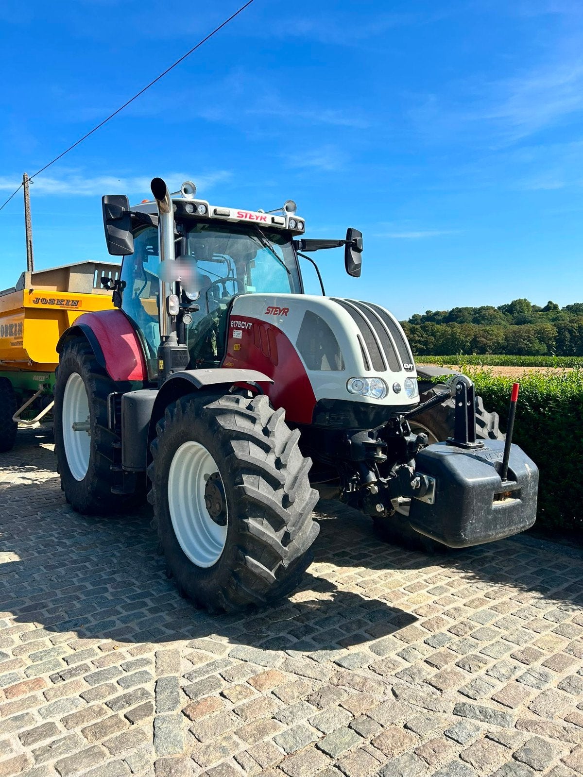 Steyr 6175 cvt, Zakelijke goederen, Landbouw | Tractoren, Ophalen, Gebruikt, Tot 2500, Steyr