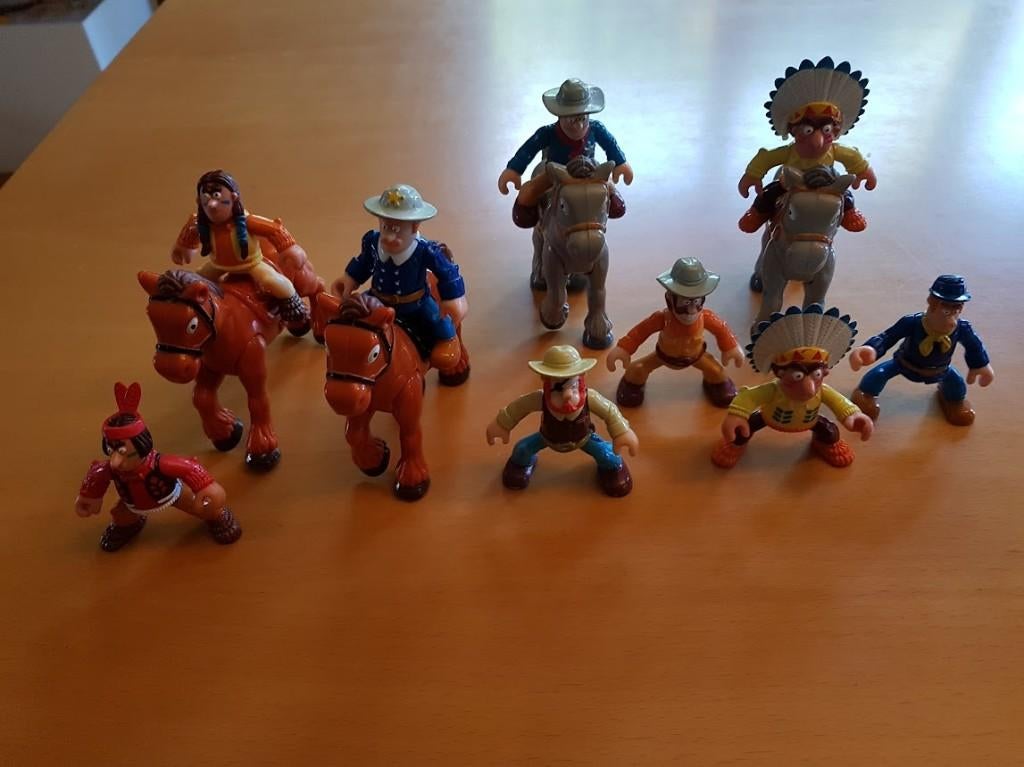 indianen , cowboy , paarden vintage fisher price, Ophalen of Verzenden, Zo goed als nieuw