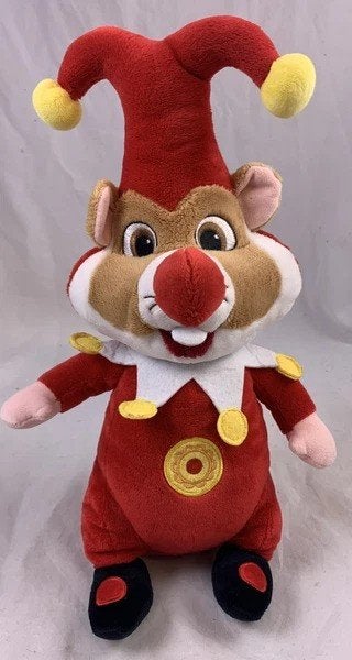 Albert Heijn Efteling Jokie hamster knuffel pluche AH, Kinderen en Baby's, Hamster, Zo goed als nieuw, Efteling, Meerkleurig