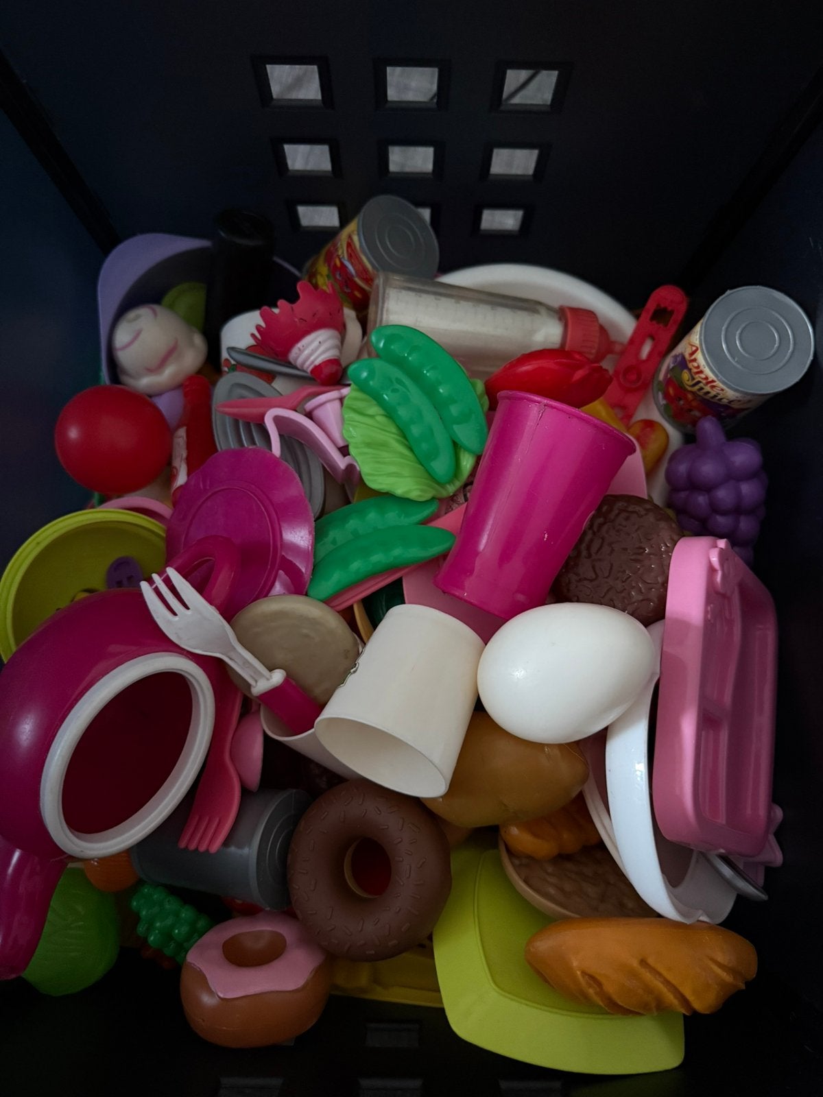 Fausse nourriture jouets, Enlèvement, Comme neuf, Plastique, Accessoires de cuisine de jeu