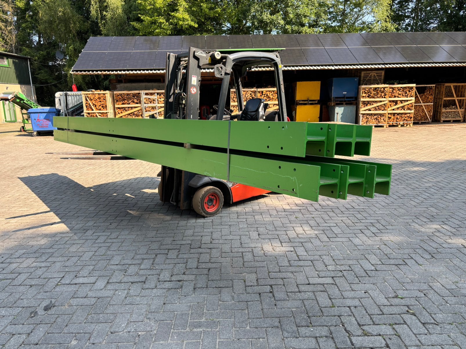 H balk 6 meter lang / HEB 200, Ophalen