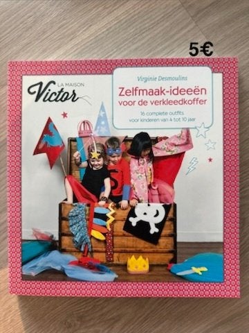 Zelfmaak ideeën voor de verkleedkoffer, Ophalen of Verzenden, Nieuw, Borduren en Naaien