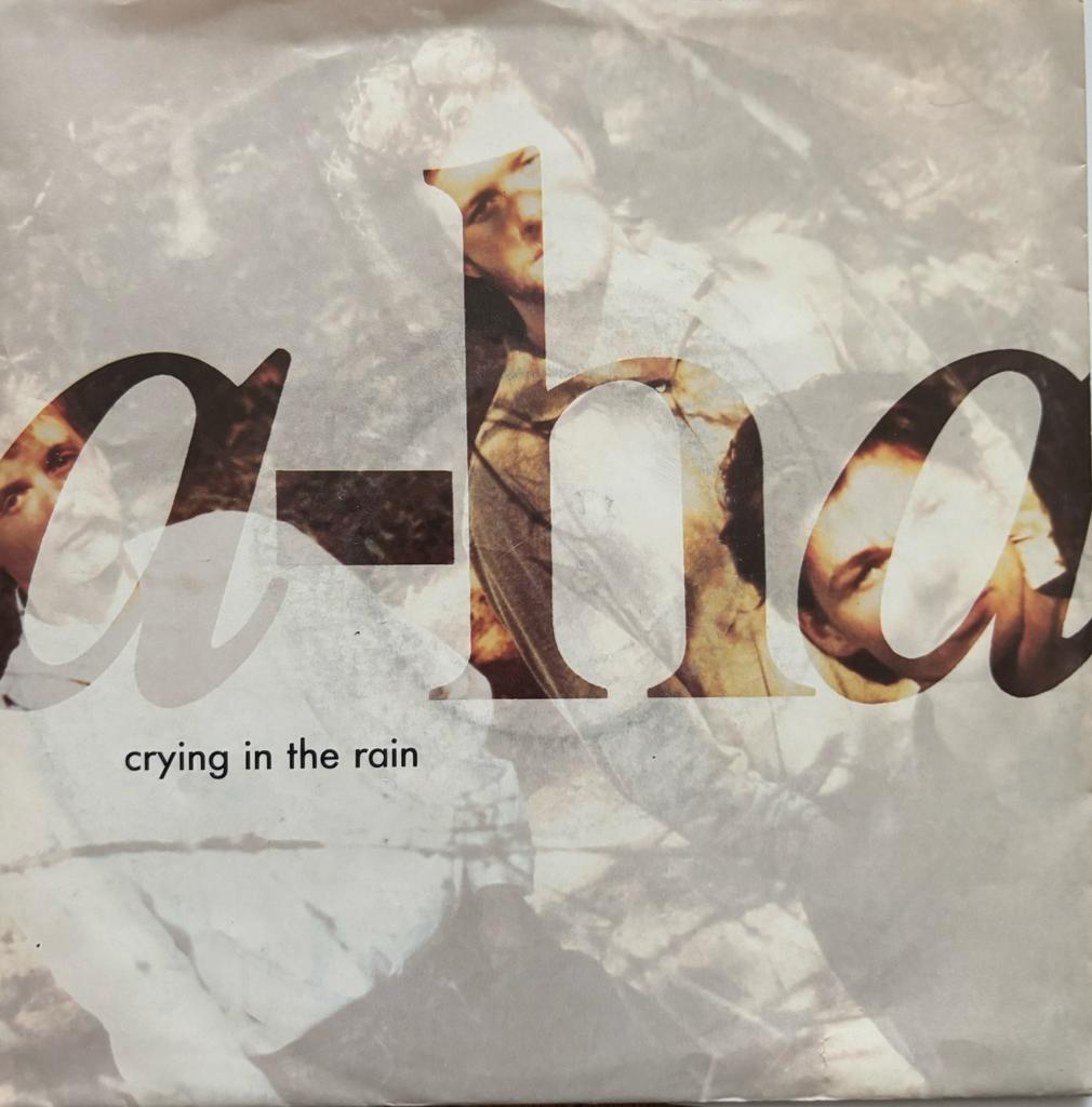 A-ha - crying in the rain - nonstop july (7” vinyl ) 1990, Ophalen of Verzenden, 1990 - 1999, Gebruikt, 7 inch