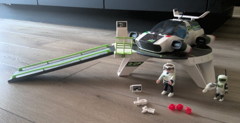 Playmobil - SET 5150 Ruimteschip Planet Future, Gebruikt, Complete set, Overige typen, Ophalen of Verzenden