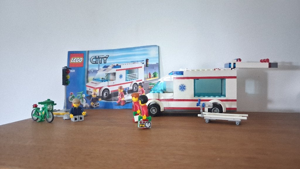 Ensemble Lego 4431 LEGO City Ambulance, City, Enlèvement ou Envoi, Accessoires inclus, Lego