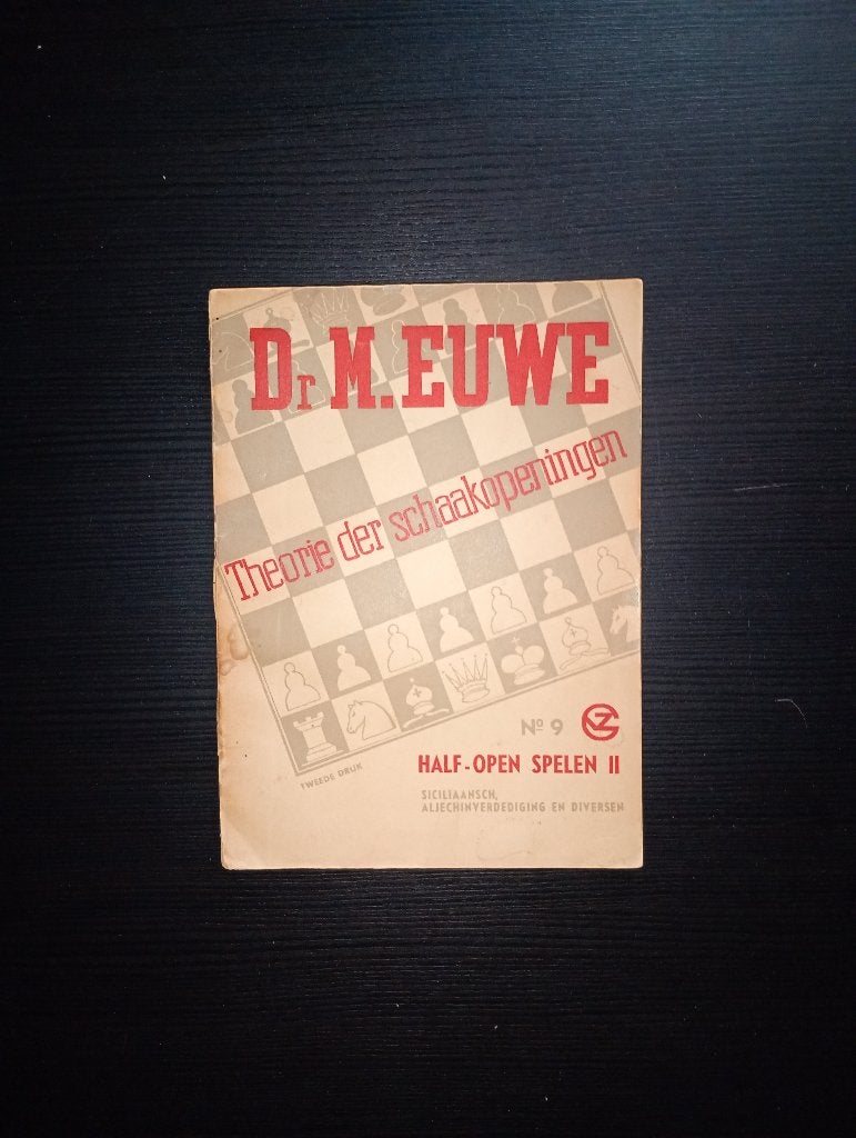 Theorie der schaak openingen 9 grijs, Hobby & Loisirs créatifs, Sport cérébral & Puzzles, Enlèvement ou Envoi, Moins de 500 pièces