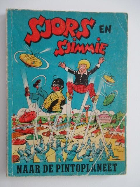 sjors en sjimmie...nr.21...naar de pintoplaneet........1st, Boeken, Stripverhalen, Ophalen of Verzenden, Gelezen