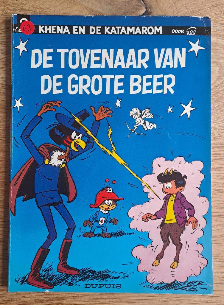 2 - Khena en de Katamarom - De Tovenaar van de Grote Beer, Gelezen, Eén stripboek, Gos & Walt, Ophalen of Verzenden