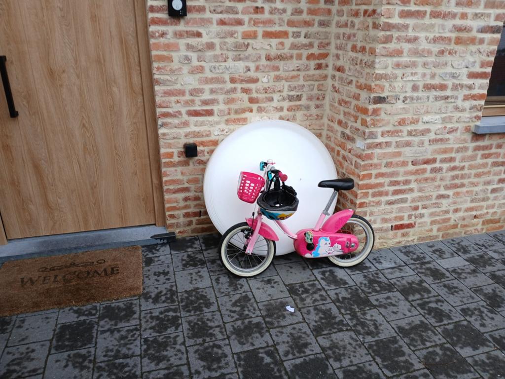 12 inch fiets, Ophalen