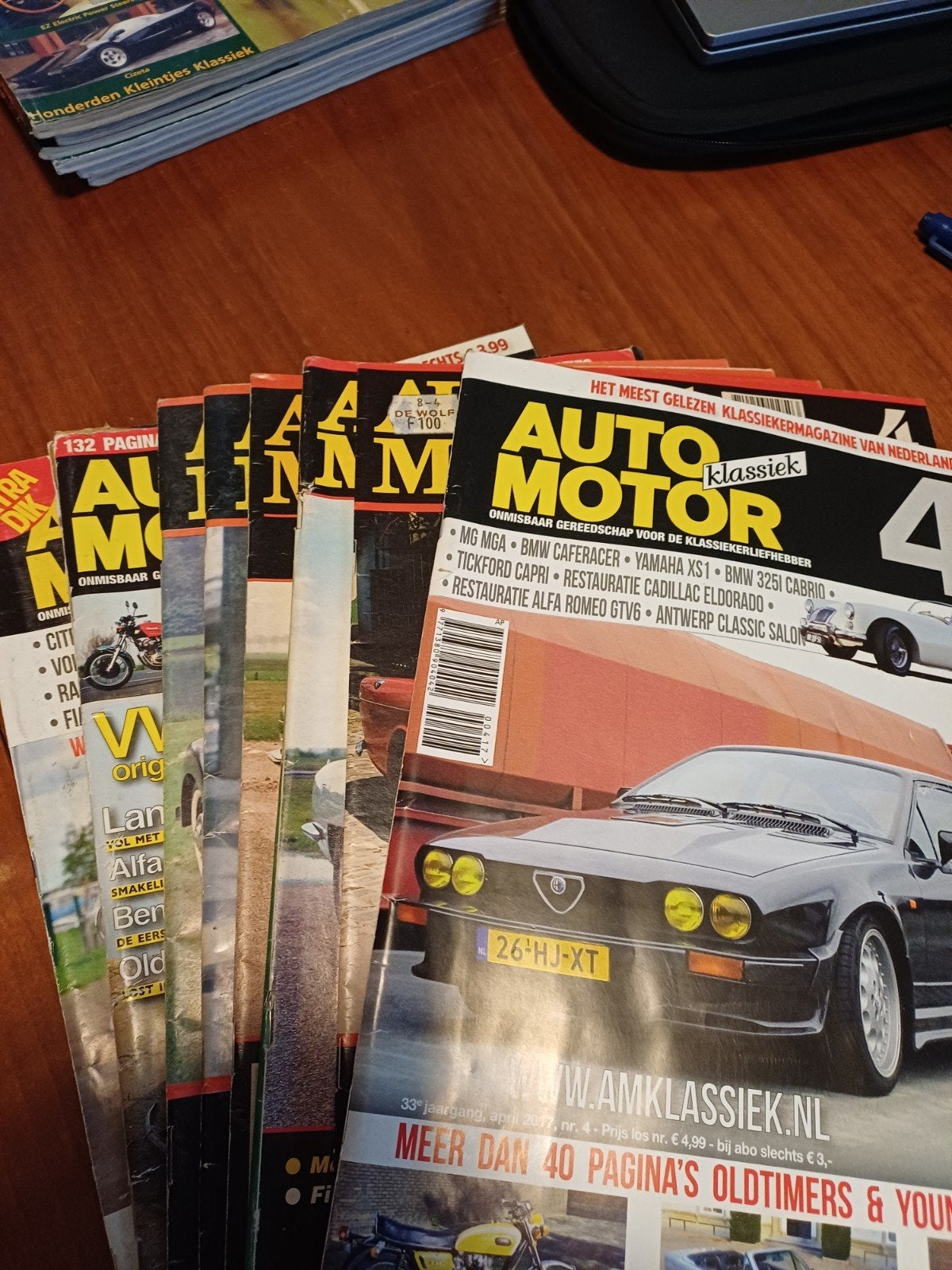 tijdschriften "Auto Motor", Ophalen