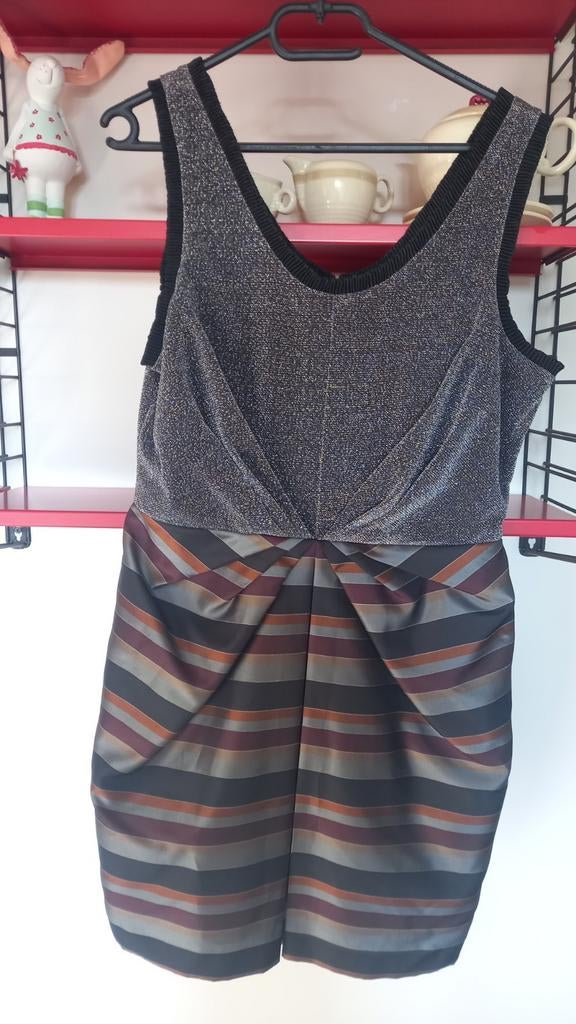 Feestelijk kleurrijk kleedje H&M maat 38, Kleding | Dames, Ophalen of Verzenden, Maat 38/40 (M)