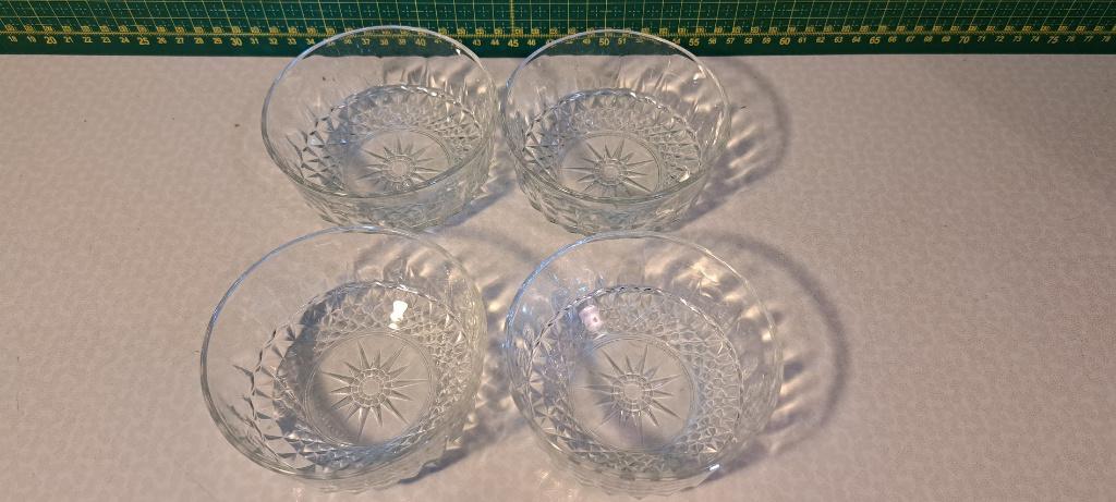 Dessertschaaltjes Arcoroc, Gebruikt, Ophalen of Verzenden, Overige stijlen, Glas