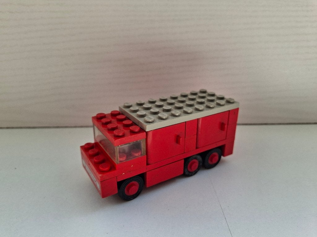Lego 602 ( 602-2 ) Legoland Fire Truck 1970, Ophalen of Verzenden, Compleet, Lego, LEGOLAND