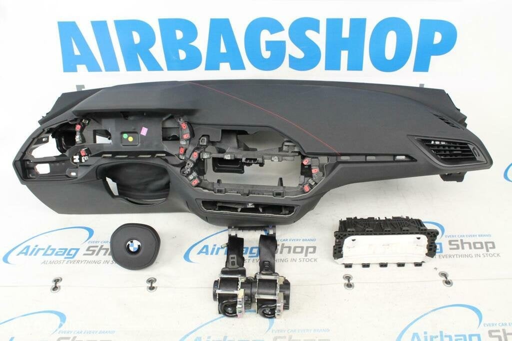 Airbag kit Tableau de bord M couture rouge BMW 2 serie F44, Enlèvement ou Envoi, Utilisé
