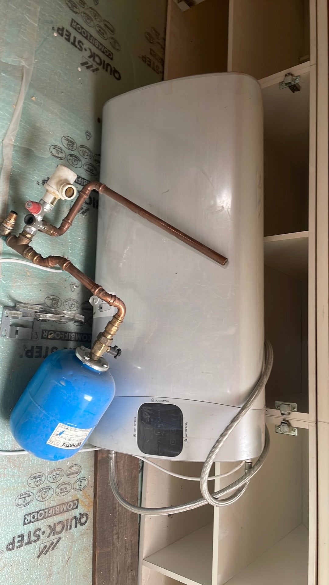 Elektrische boiler - werkt perfect, Doe-het-zelf en Bouw, 20 tot 100 liter, Ophalen, Gebruikt, Boiler