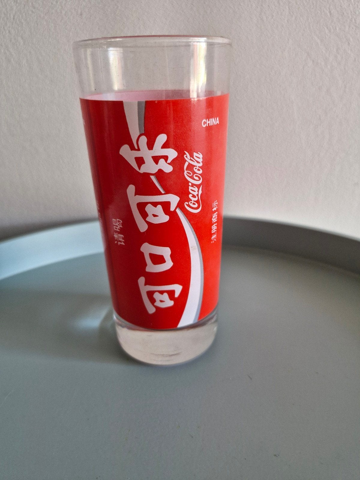 Coca-Cola Glas/ China, Verzamelen, Ophalen of Verzenden