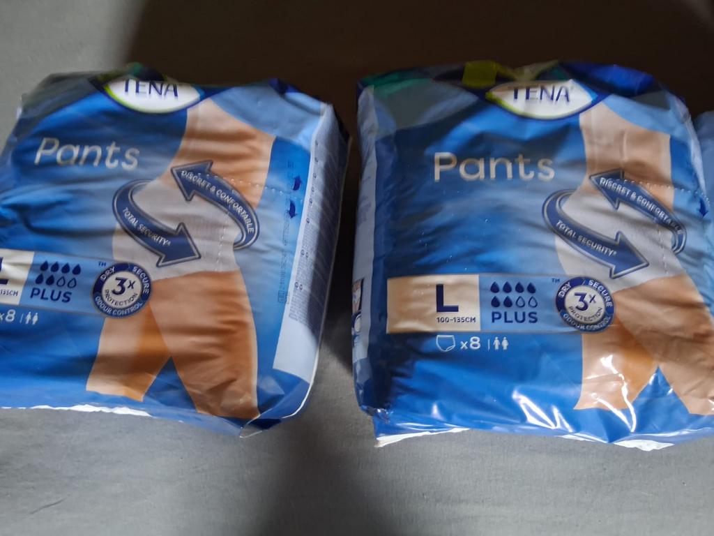 Tena incontinentiemateriaal, Ophalen, Nieuw