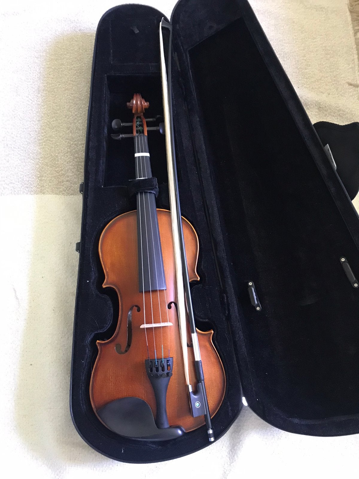 4/4 studie viool, Muziek en Instrumenten, Ophalen of Verzenden, Gebruikt, Viool, Met koffer