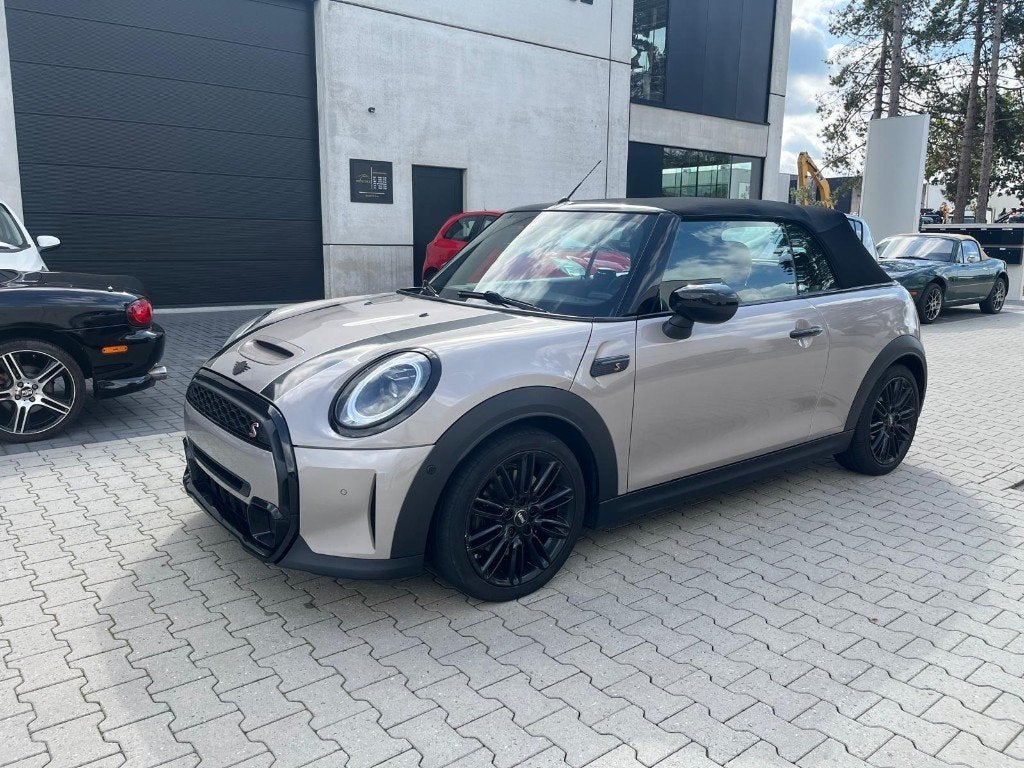 Mini Cooper S 2.0I Cabrio, Topstaat, Automaat, Camera,Harman, Cuir, Argent ou Gris, Achat, Euro 6