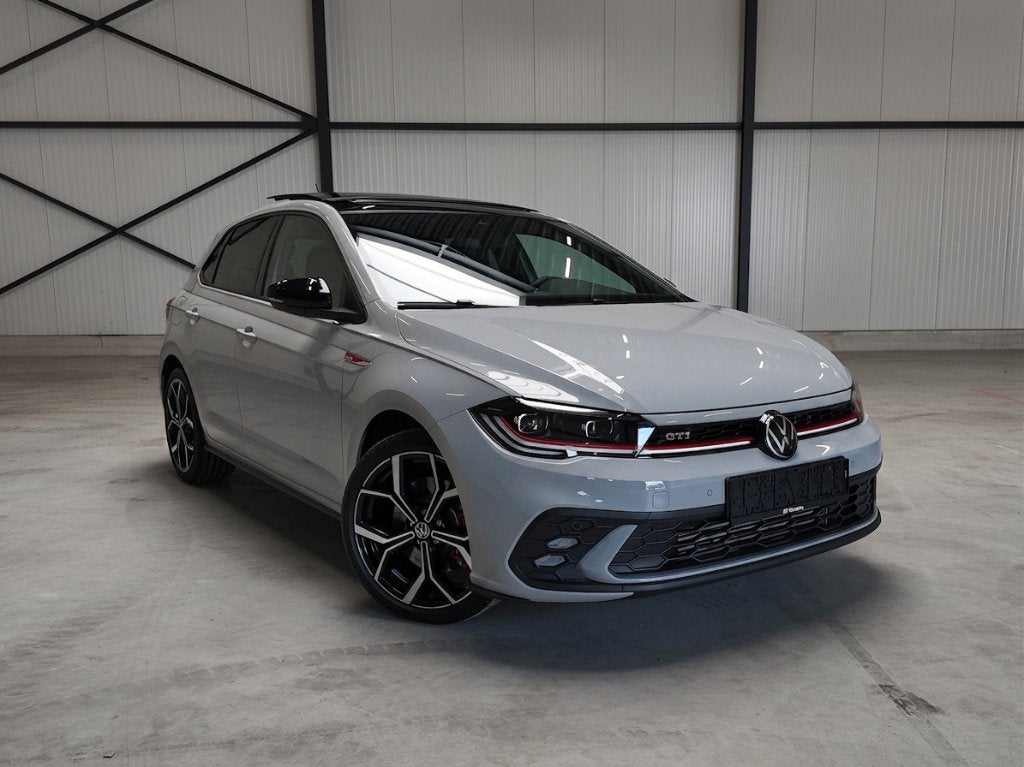 Volkswagen Polo GTI 2.0 Ascot Grijs Grey PANO/IQ/CAM/ACC/18", Autos, Argent ou Gris, Achat, Euro 6, Entreprise