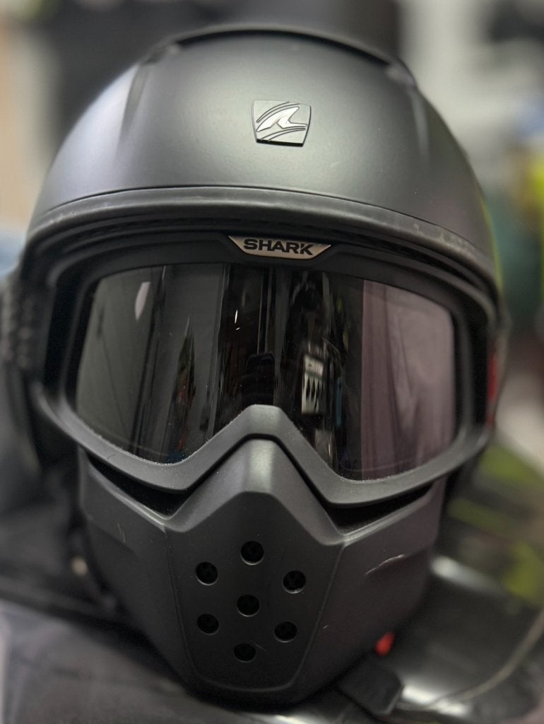 Helm, Motoren, Ophalen, XL, Jethelm, Shark