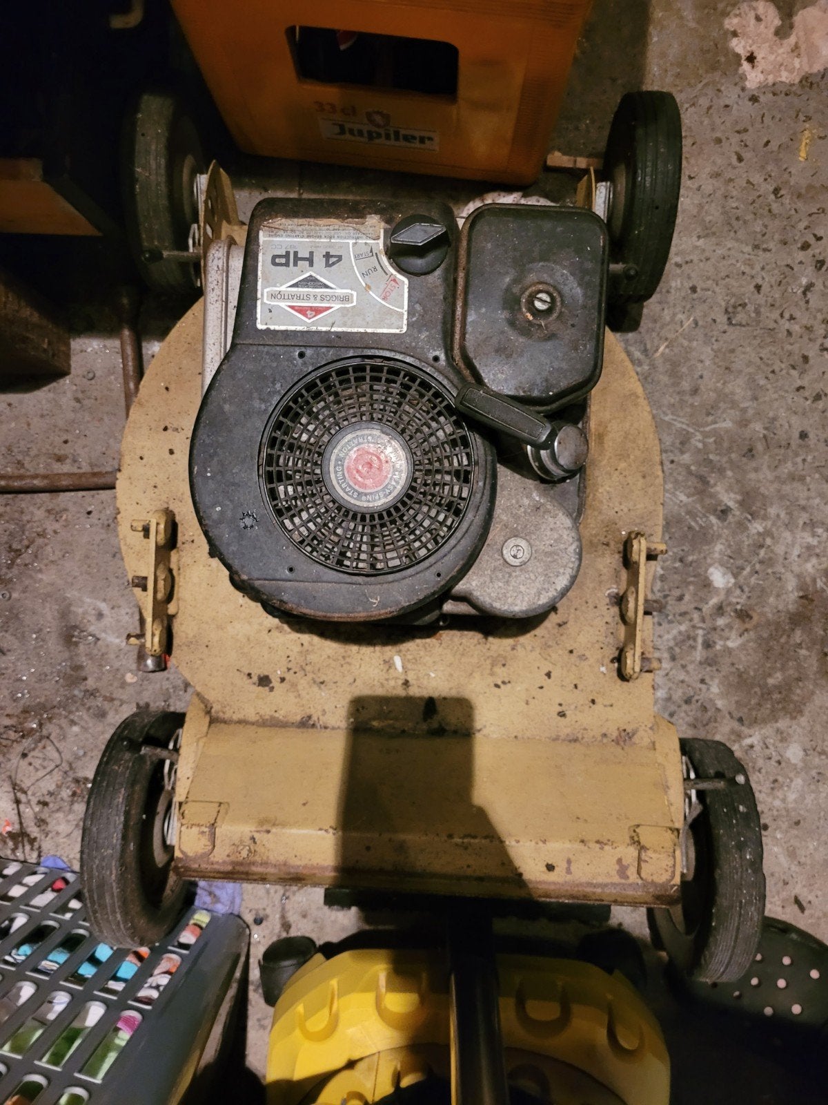 grasmaaier en elektrische haagschaar project, Ophalen, Gebruikt