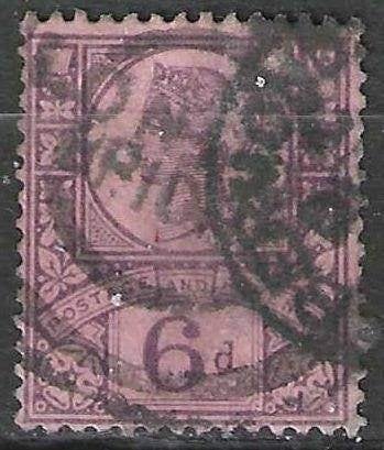 Groot-Brittannie 1887/1900 - Yvert 100 - Victoria (ST), Postzegels en Munten, Postzegels | Europa | UK, Verzenden, Gestempeld