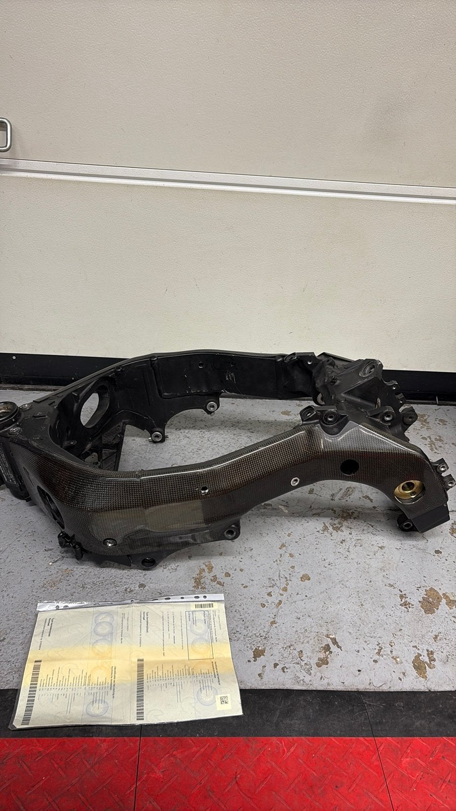 Suzuki GSXR1000 2005-2006 frame achterbrug racekuip wiel, Motoren, Ophalen of Verzenden, Gebruikt