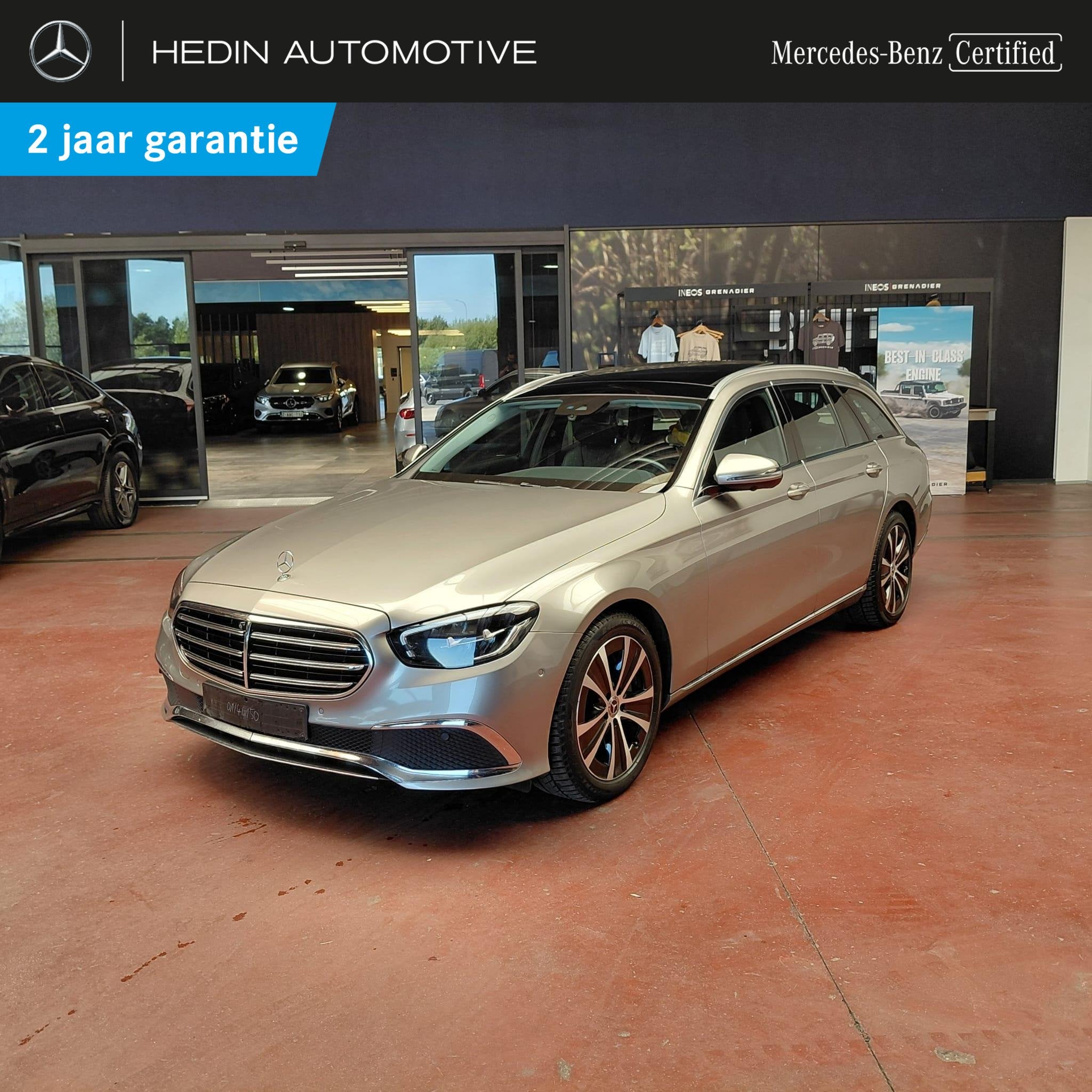 Mercedes-Benz E-klasse 300 e Break Luxury Line | Panoramisch, Argent ou Gris, Entreprise, Noir, 5 portes
