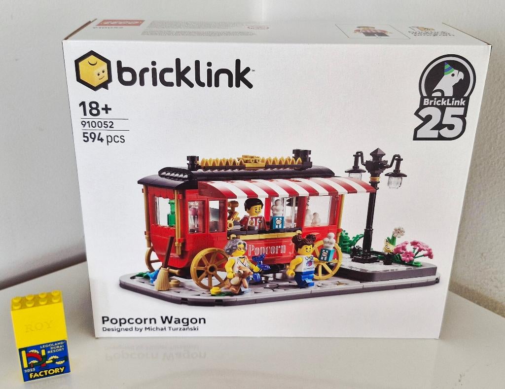 Lego 910052 Bricklink Popcorn Wagon, Overige thema's, Lego, Nieuw, Ophalen of Verzenden