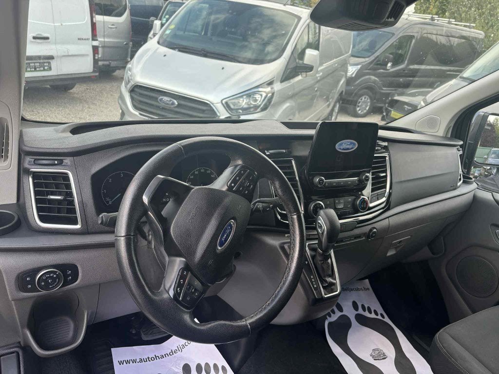 ford custom transit, Autos, Argent ou Gris, Achat, 6 portes, Euro 6