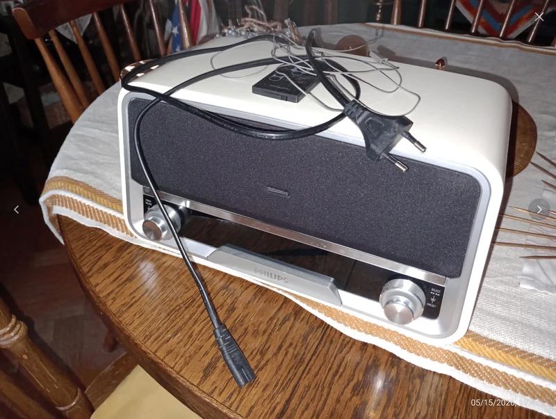 Philips radio ziet er vintage retro uit (geen DAB+), Audio, Tv en Foto, Radio's, Ophalen of Verzenden, Gebruikt, Radio
